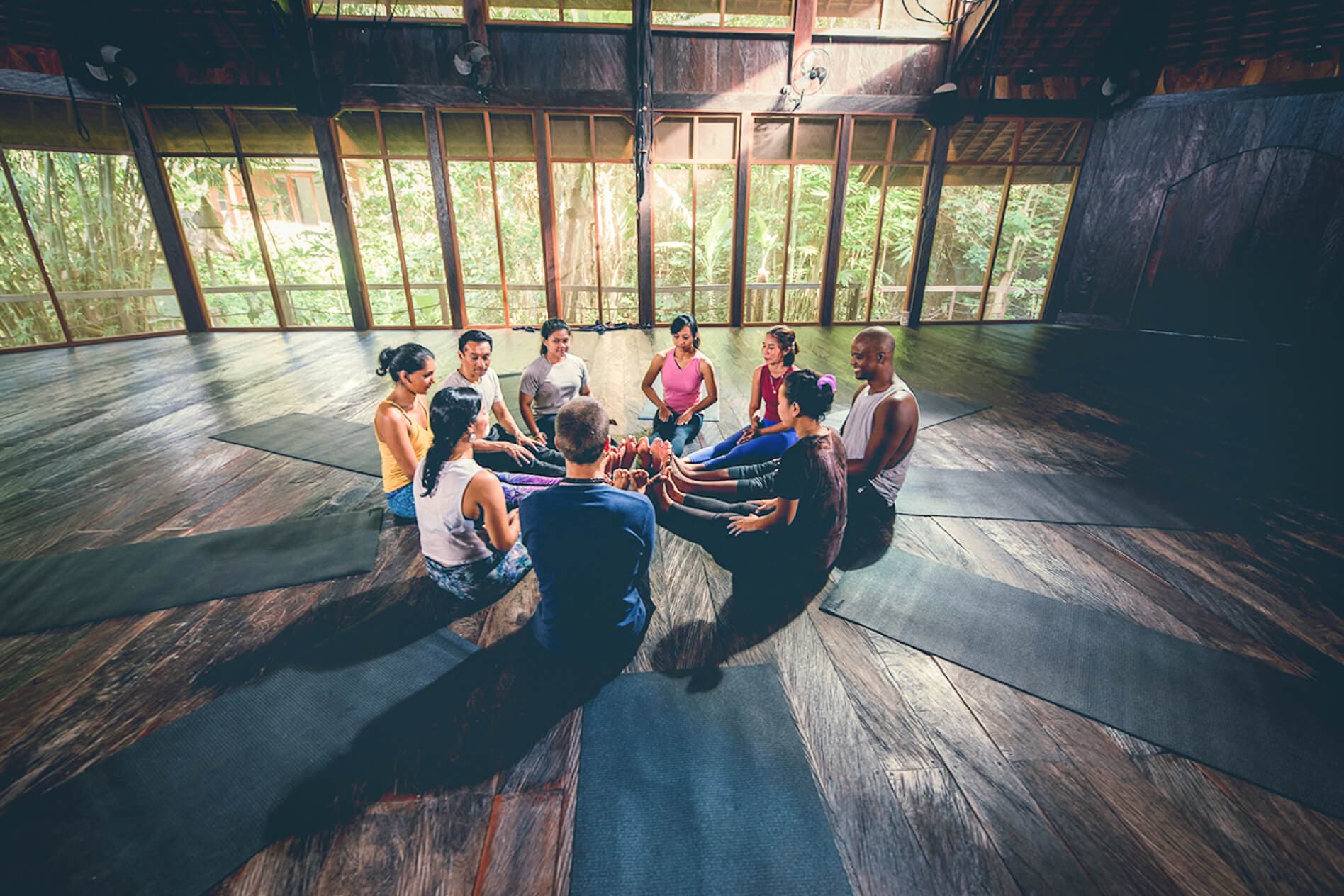 The Yoga Barn logo